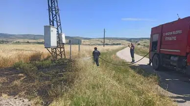 Merzifon’da Trafo Yangını Paniği! Ekipler Felaketi Önledi