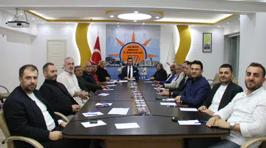 AK Parti Amasya İl Yürütme Kurulu Toplandı