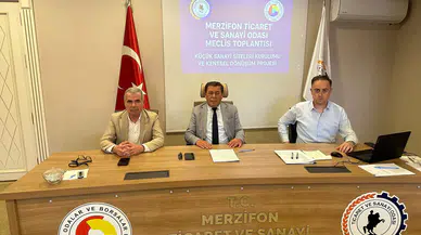 Merzifon TSO Meclisi Toplandı!
