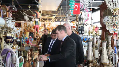 Amasya Protokolü Merzifon’da Antika İnceledi