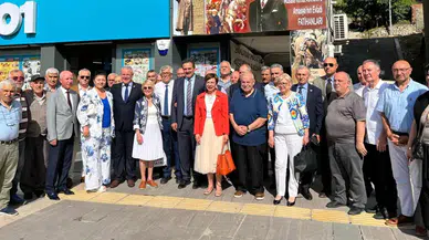 Amasya’da Muhacirler ve Vekil İpek Aynı Masada