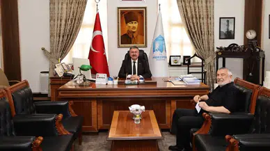 Başkan Kargı Apaydın'ı Ağırladı