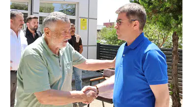 Vali Bakan’dan Apaydın’a Geçmiş Olsun Ziyareti