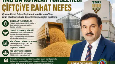 TMO'dan Çiftçiye Nefes Aldıran Karar!