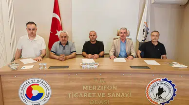 Merzifon TSO’da Sektörlerin Sorunları Masaya Yatırıldı