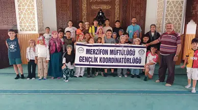 Merzifon Müftülüğü'nden Çocuklara Özel Etkinlik