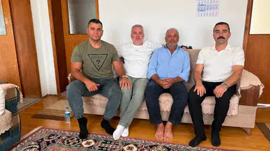 Merzifon Gençlerinden Aksoy Ailesine Geçmiş Olsun Ziyareti