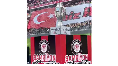 Çorum FK'nın Şampiyonluk Kupası Meydanda