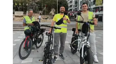 Amasya’da Sağlıklı Yaşam İçin Pedal Çevirdiler