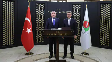 Bakan Bak'tan Amasya Valiliği'ne Ziyaret