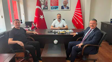 Kargı ve Karagöz, İl Başkanı Küp'ü Ziyaret Etti
