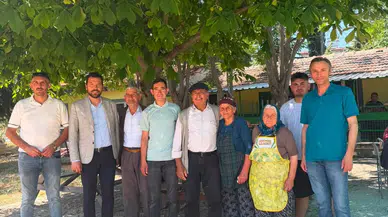 Keleş Hırka Köyü'nde Vatandaşlarla Buluştu