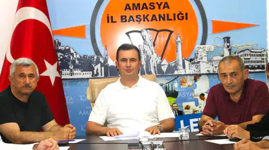 AK Parti Amasya'da Mesai Hız Kesmiyor