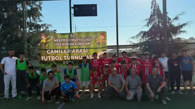 Merzifon’da Yaz Kur’an Kursları Futbol Turnuvasının Şampiyonu Kuba Camii Oldu