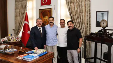 Merzifon Belediyesi'nde Dikkat Çeken Ziyaretler!