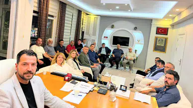 AK Parti Merzifon Yönetimi Toplandı