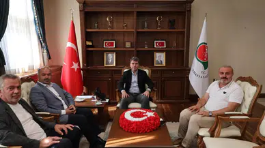 Vali Bakan Ziyaretçilerini Ağırladı