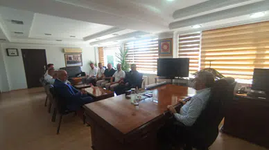 Merzifonspor'dan Kaymakam Karaaslan'a İlk Protokol Ziyareti