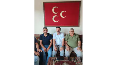 Türk Sağlık-Sen'den MHP Merzifon İlçe Başkanlığına Hayırlı Olsun Ziyareti