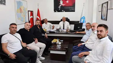 Merzifonspor'dan Belediye Başkan Yardımcısı Mustafa Atak'a Ziyaret