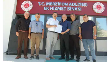 MHP Merzifon'da Yeni Dönem Resmen Başladı! Başkan Cüneyt Yamak Mazbatasını Aldı