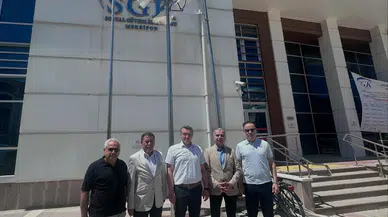 TSO Heyeti SGK'da Bir Araya Geldi
