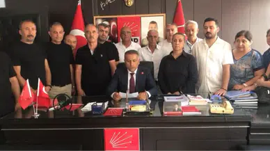 CHP Suluova’da Toplu İstifa