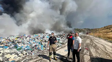 Amasya AKAB'da Korkutan Yangın!