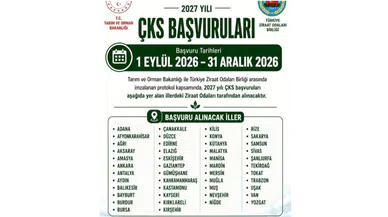 Amasya’da ÇKS Başvuruları Başlıyor: Çiftçiler İçin Kritik Tarihler Açıklandı