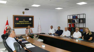 Amasya’da Yeni Eğitim Yılı Hazırlıkları Masaya Yatırıldı