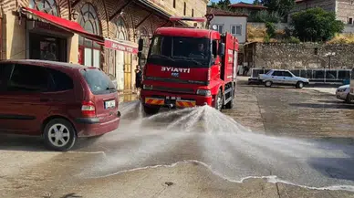 Merzifon Pazartesi Pazarı Baştan Sona Temizlendi