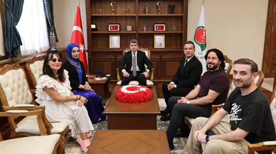 Amasya’nın Önemli İsimleri Vali Bakan’la Buluştu
