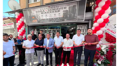Merzifon’a Yeni Soba Market! Paşaoğlu Dualarla Açıldı