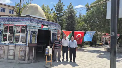 Merzifon’dan Gazze’ye Destek: Taştan Sönmez Caddesi’nde Çadır Kuruldu