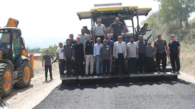 Amasya Kırsalında Asfalt Hamlesi Sürüyor!
