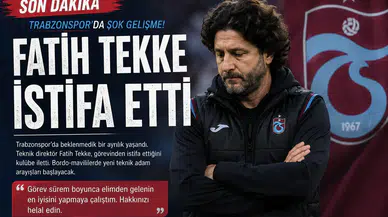 Trabzonspor’da Geceyi Sarsan Karar! Fatih Tekke Görevini Bıraktı