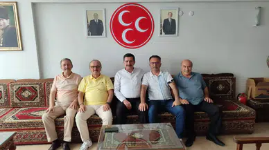 Merzifon Vakfı’ndan MHP’ye Hayırlı Olsun Ziyareti