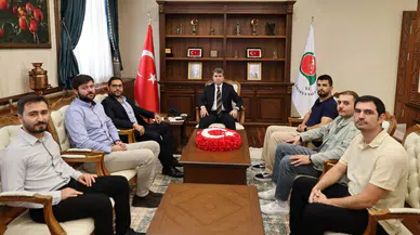 Vali Bakan, İnşaat Mühendislerini Ağırladı!