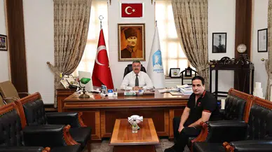 Merzifon Belediyesi’nde Ziyaretçi Yoğunluğu!