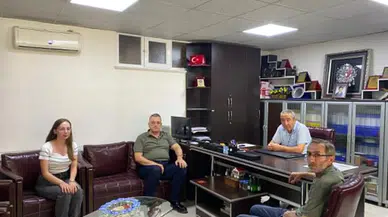 Vekil Çilez'den Haber Merkezimize Ziyaret!