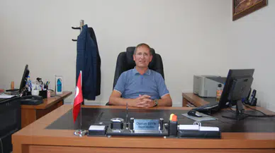 Merzifon İlçe Seçim Müdürlüğü'nde Devir Teslim! Osman Bıyık Göreve Başladı