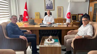 Kadri Aydınlı’dan İlçe Müftülüğü’ne Ziyaret