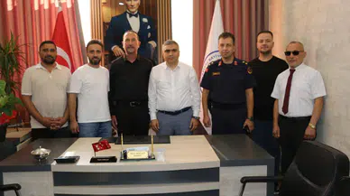 Merzifon Esnafına Kaymakam Ziyareti