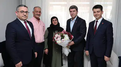Vali Bakan’dan Şehit Ailesine Vefa Ziyareti