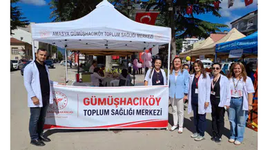 Gümüşhacıköy’de Sağlık Panayırı