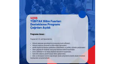 Amasya’da Gençler Bilimle Buluşacak