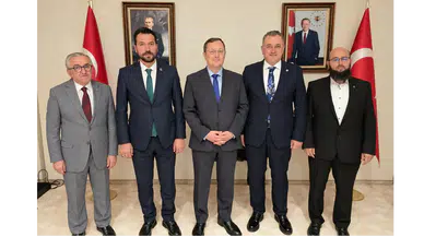 Amasya Heyetinden Berlin’de Diplomasi Trafiği! Büyükelçiliğe Ziyaret