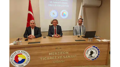 Merzifon TSO’da Projeler ve Talepler Masaya Yatırıldı