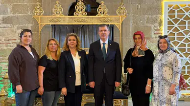 Mustafa Arslan Merzifon’da Kapı Kapı Gezdi