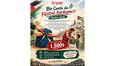 Amasya’dan Gazze’ye Kardeşlik Eli!